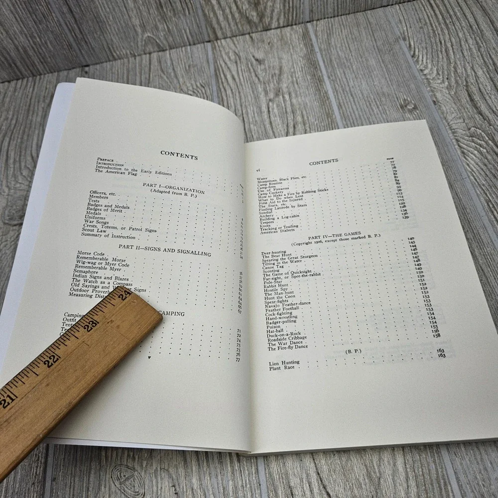 Boy‎ Scouts Handbook The First Edition 1911 Reprint Dead Authors Society